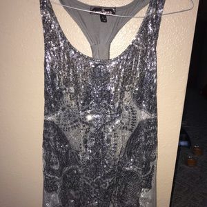 Sequin Tank Top